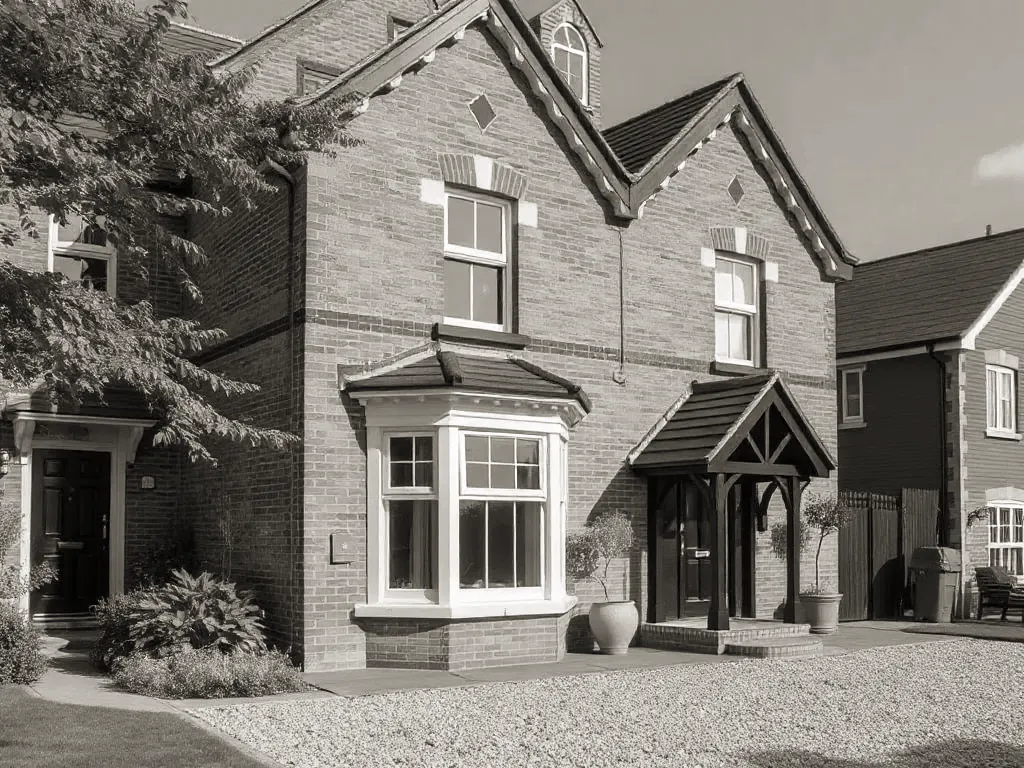 The building and ground relevant to Edwardian house remodel in Walsall
